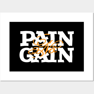 No Pain No Gain Posters and Art